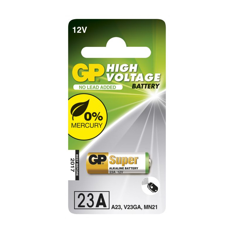 Batteri GP Alkaline 23AE 12v