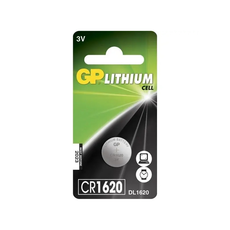 Batteri GP Lithium CR1620